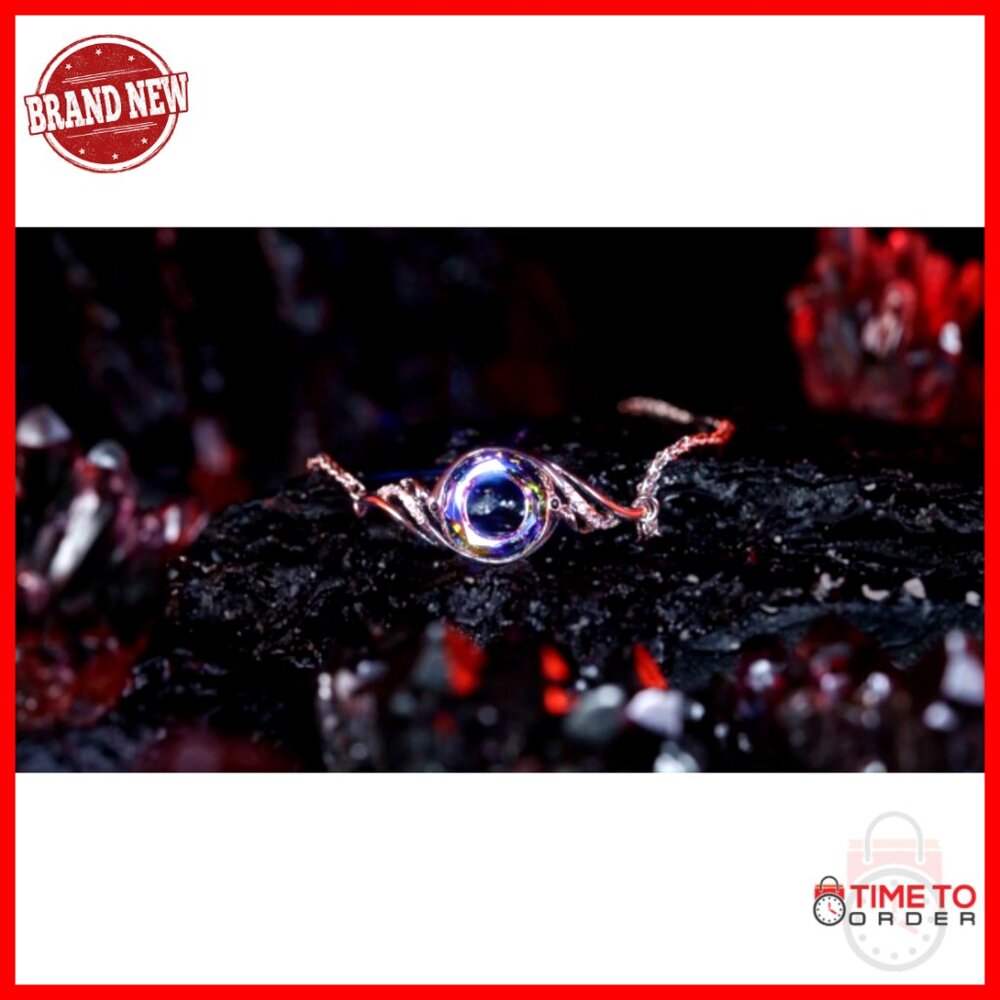 Adjustable Bangle Bracelet Sparkling Austrian Cry… - image 7